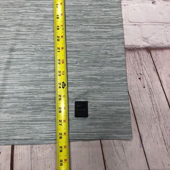 Nike Pro Dri Fit Men Athletic Training T-Shirt Tee Size Large Gray M113 -2 - Picture 4 of 15